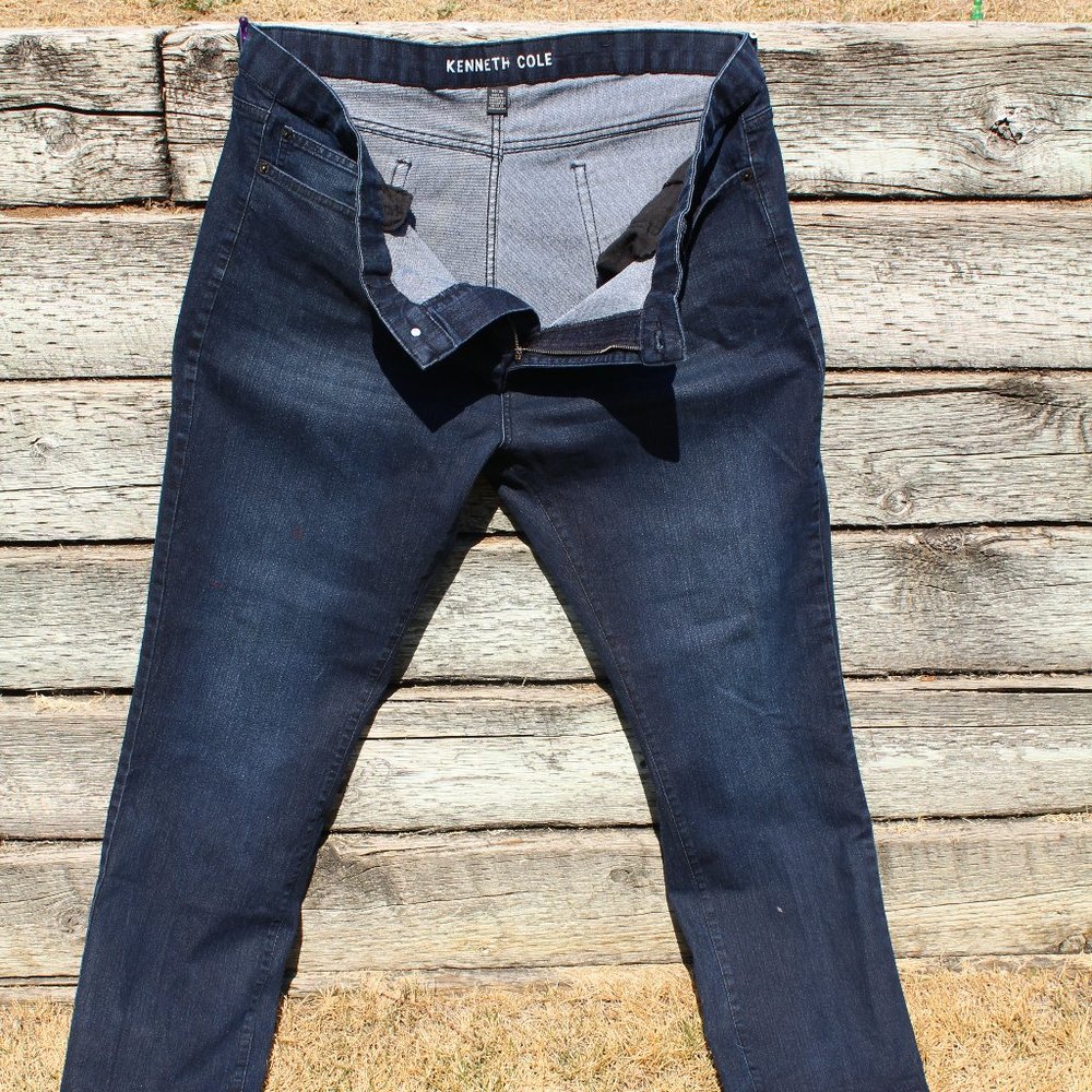 JEANS DENIM KENNETH COLE SKINNY 38X32